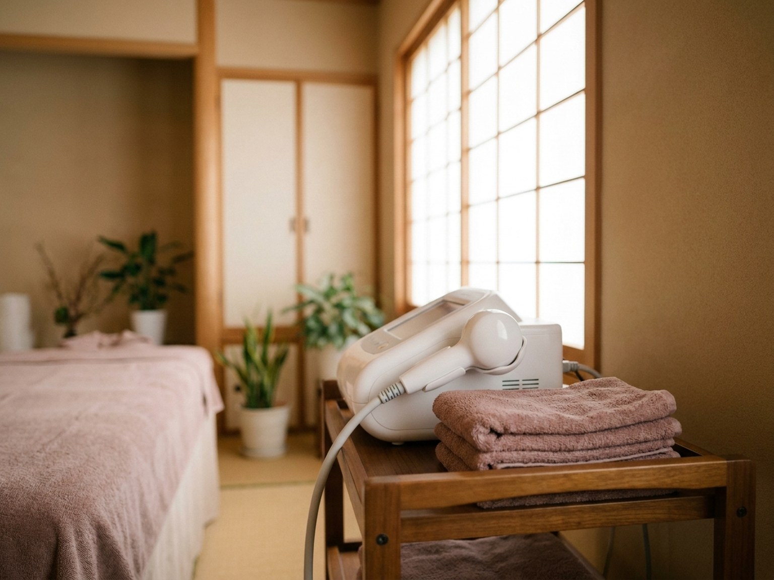 ハイパーナイフ7を使った全身の痩身施術